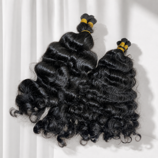 Raw Burmese Bulk Hair (Sold Individually)