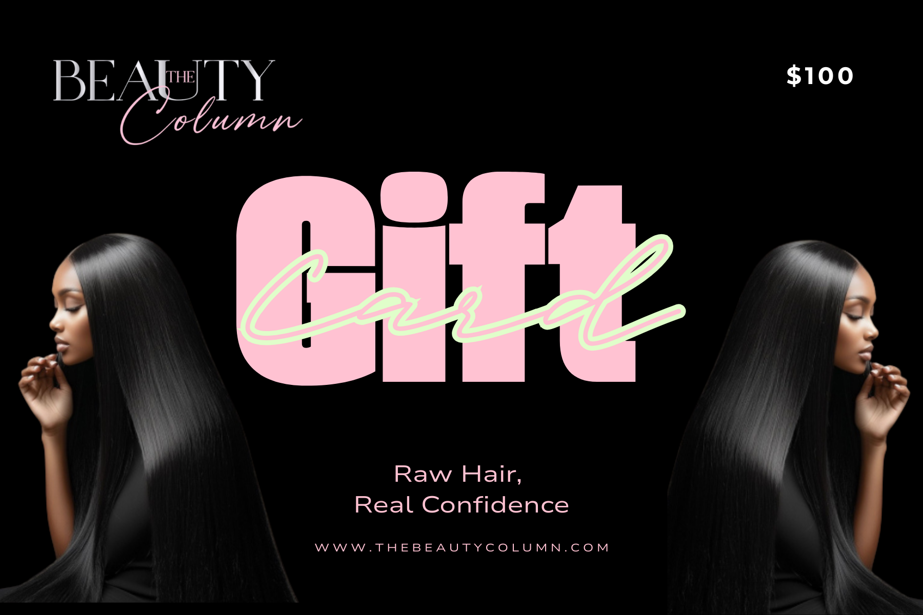 The Beauty Column Gift Card – THE BEAUTY COLUMN